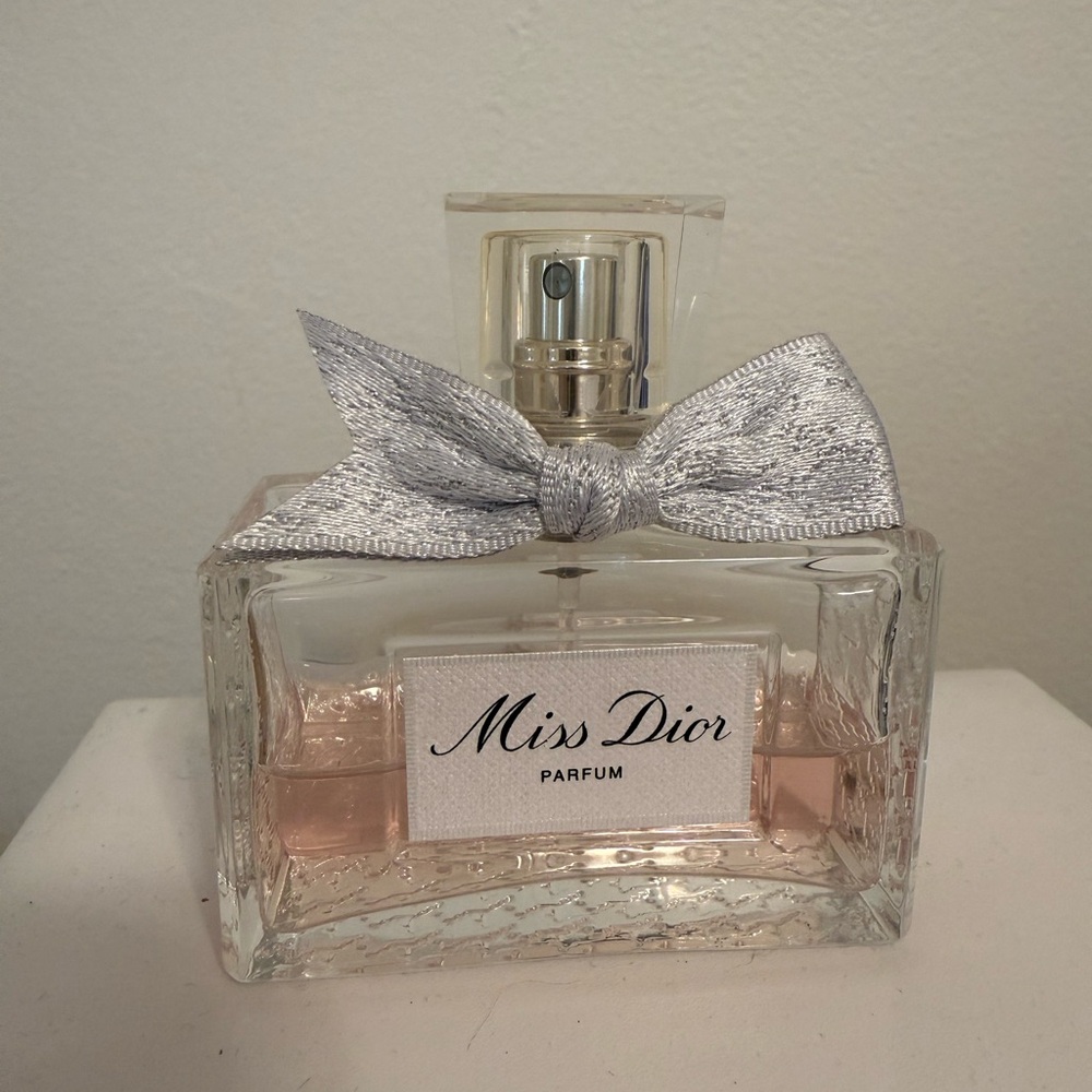 Dior Miss Dior Parfum (half full) with Silver Accents